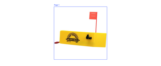 Off Shore Tackle OR37 SST Pro Mag Planer Board - Left (13.5")