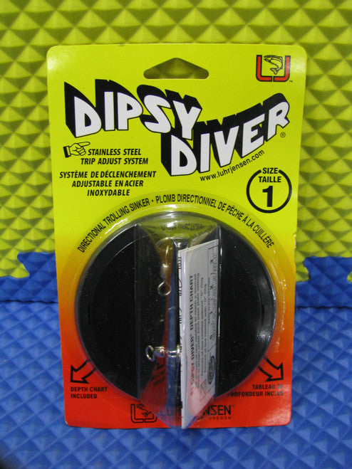 Luhr-Jensen Dipsy Divers Size 1 With "O" Ring