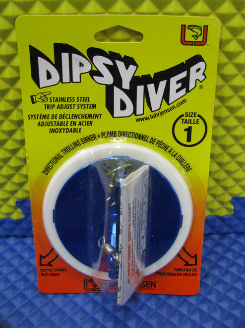Luhr-Jensen Dipsy Divers Size 1 With "O" Ring