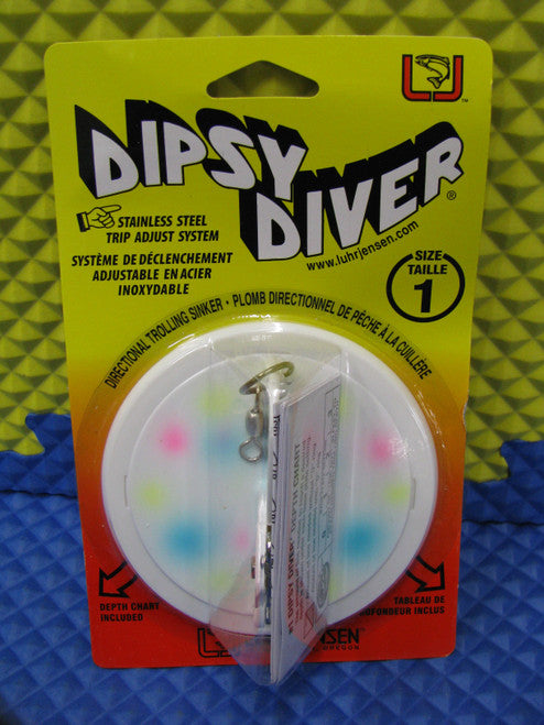 Luhr-Jensen Dipsy Divers Size 1 With "O" Ring